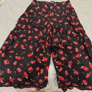 Floral Maeve Wide-Leg Pants